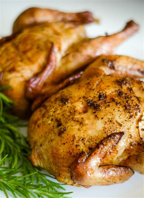cooking cornish hens on a grill